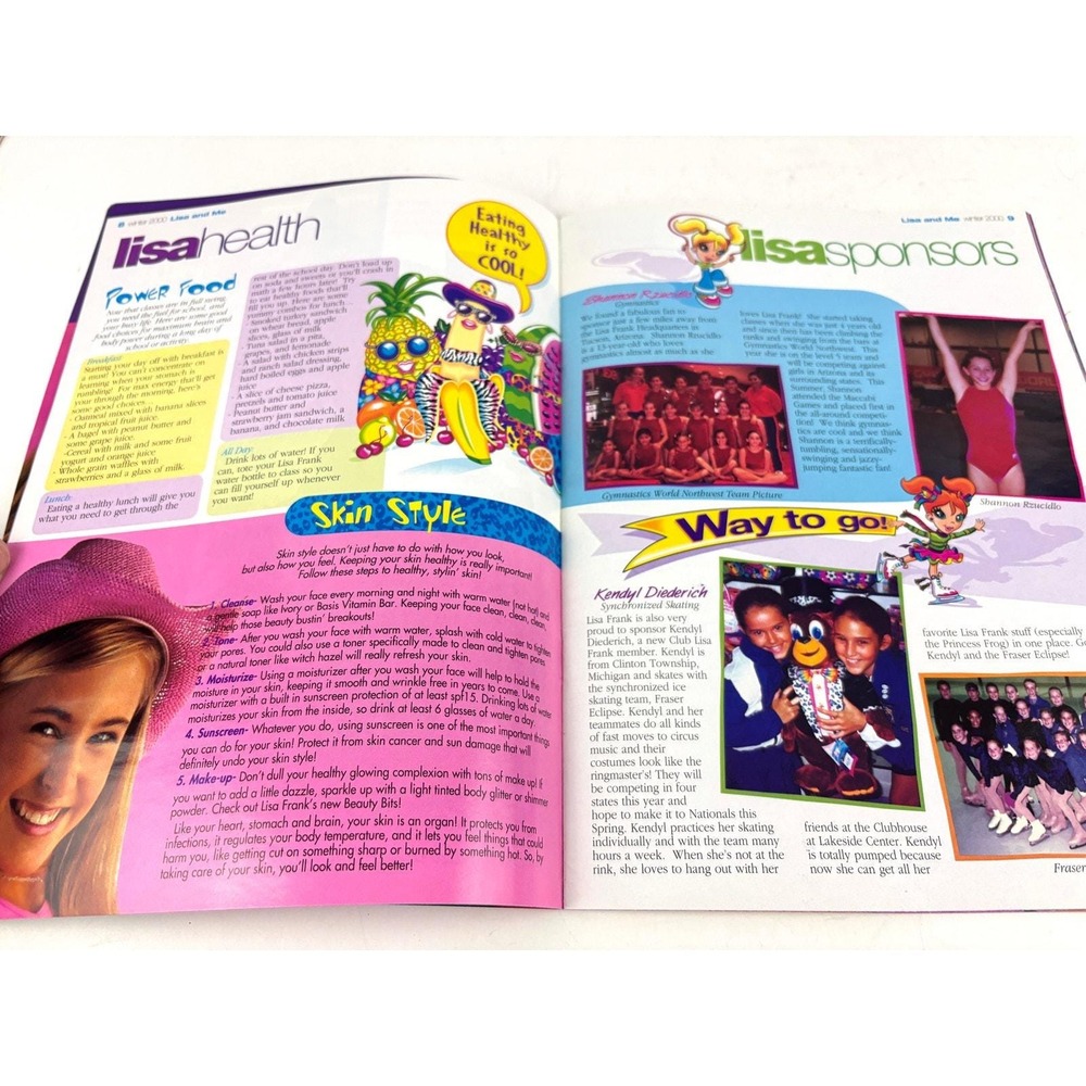 Vintage Official Lisa Frank Winter 2000 Edition Fan Catalog Magazine Rare - Picture 4 of 8